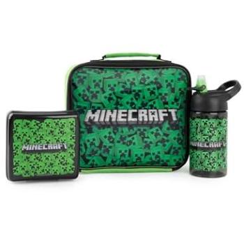 Minecraft Men’s Green Lunch Bag & Bottle Set