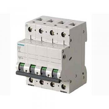 Interruptor automático Siemens 4-6A 6kA Tipo C 4 Módulos