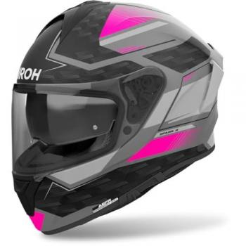 Airoh Casco Integral Spark 2 Zenith Negro Gris Rosa