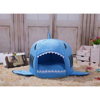 S/M Shark House Pet Bed