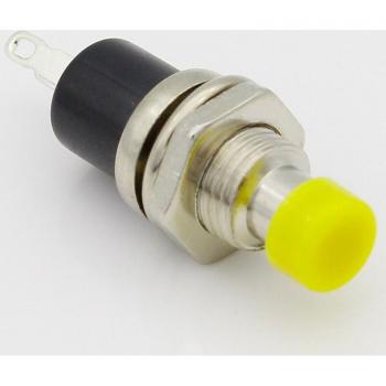 10Pcs 7mm 2-Pin Push Button Switch Multicolor