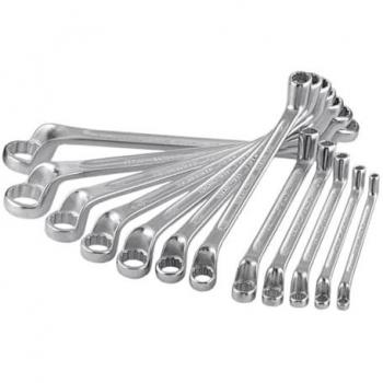 STAHLWILLE - Set di chiavi poligonali doppie, a curvatura profonda