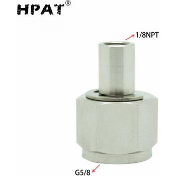 HPAT 2pcs Soda Adapter Quick Disconnect 1/8NPT for CO2 Cylinder