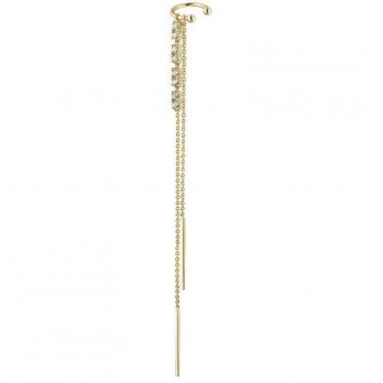 Ear Candy - Piercing múltiple Geraldine elaborado de plata bañado en oro amarillo 18k