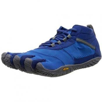 Vibram V-Trek, Zapatillas de Trekking Hombre, Azul/Gris, 40 EU