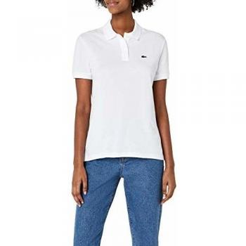 Croc‑Patch Lacoste Women’s 4XL White Polo