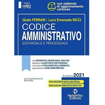 Concorso Magistratura 2021: Codice Amministrativo 2021