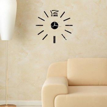 Modern 3D Wall Clock for Office Decor