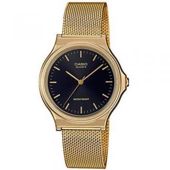 Casio 'Collection' Gold and Black Plated Stainless Steel Quartz Watch