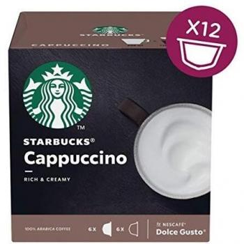 STARBUCKS by Nescafe Dolce Gusto Cappucino Coffee 12 Capsules Pack 3