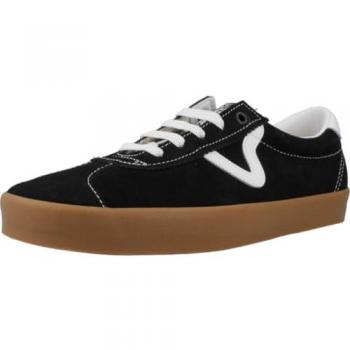 Baskets VANS SPORT LOW Noir Textile Lacets Mixte