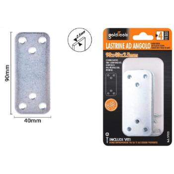 Pack de 4 Plaques de Joint 90x40x2,5mm avec Vis Incluses