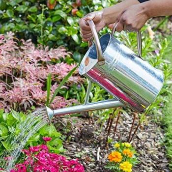 Watering Can - Galvanised Steel 4.5L