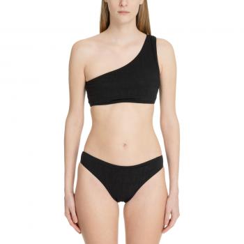 Balmain Black Jacquard Bikini for Women Size S