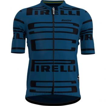 Maglia A Maniche Corte Santini Pirelli