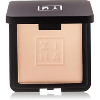 Sleek Beige Powder Compact 202