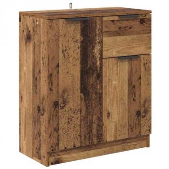 Armadio da Ufficio in Legno Stile Antico 60 x 30 x 70 cm