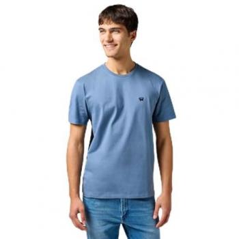 Herren WRANGLER Shirt Sign-Off – Blau XXL