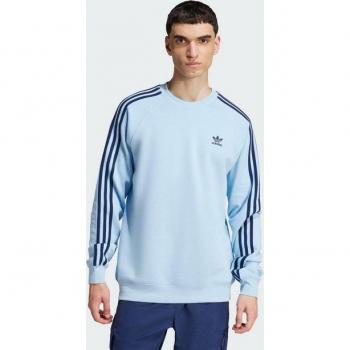 Sudadera Adidas 3 Stripes Clear Sky - Hombre