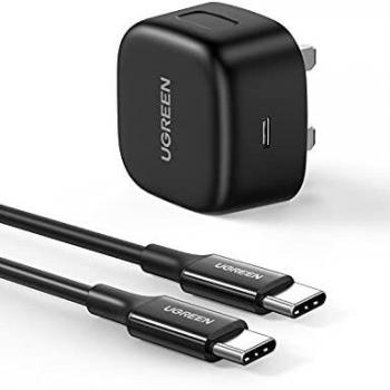UGREEN USB-C Fast Charge Adapter 25W for Samsung & Apple Devices