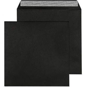 Blake Creative Colour Jet Black Peel & Seal Square Wallet