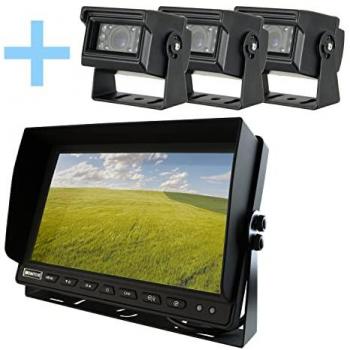 Kit telecamere per parcheggio AHD 10.1 con 3 telecamere 1080P Yatek