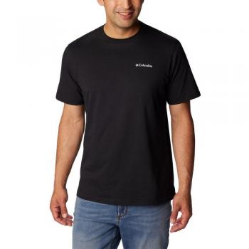 Columbia North Cascades Short Sleeve T-Shirt - Black - Male