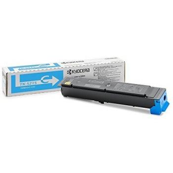 Kyocera TK 5215C Cyaan Toner - Kleur: Blauw