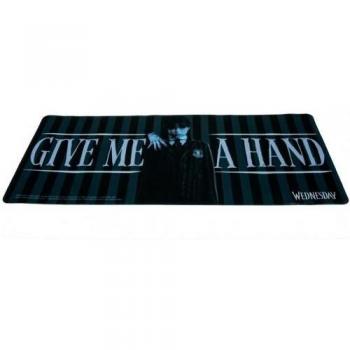 Sottomano da scrivania Jumbo a righe 30cm bianco/nero