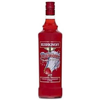 Vodka Rushkinoff Fresa 1L – Esencia Frambuesa