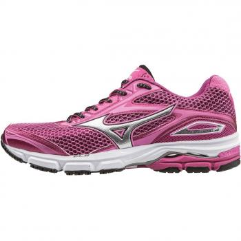Mizuno Wave Legend 4 Mujer Morado Silver Black