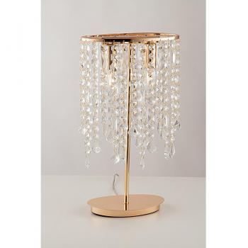 Breeze Design Tischlampe Gold