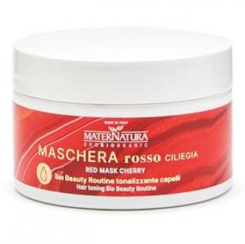 Maschera Tonalizzante per Capelli - Rosso Ciliegia - Maternatura
