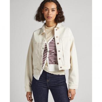 Jacket de Cuero Natural Peñón Foxy Mujer