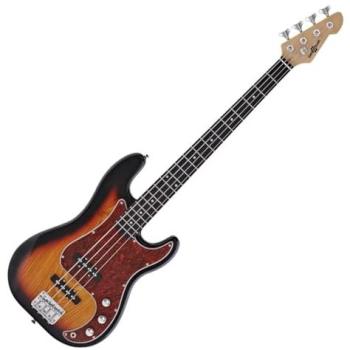 Gear4Music LA Select Sunburst Bass Guitar