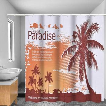 Fashionable Shower Curtain for Bathtubs