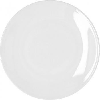 Bidasoa Glacial Plate White Ceramic Cup 25 cm Set of 6