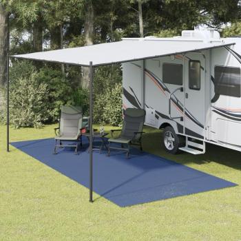 Tapis de sol de camping bleu 6 x 2,5 m – Vidaxl