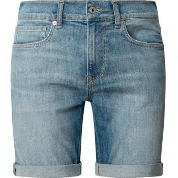 Pepe Jeans Slim Hatch Shorts – Light Denim, Size 34