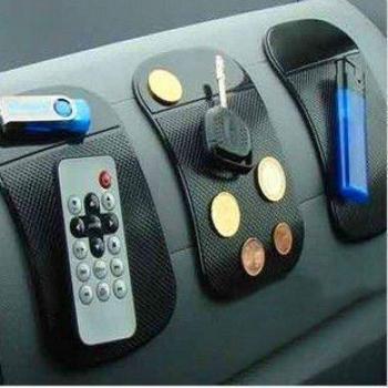 Tapis adhésif en gel de silice multicolore pour accessoires de voiture