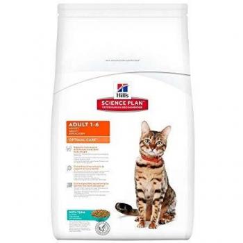 Hills Science Plan Feline Adult Optimal Care 10 Kg Thon (croquettes)