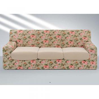 Copridivano Sofa Cover In Fantasia Disegno ab, misura 2 Posti colore AB 1000 Rosa