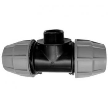 DIANHYDRO - Tee Maschio A 90° 32 X 3/4'' X 32 Raccordi Polietilene