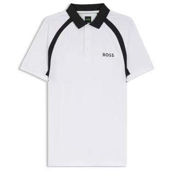 Hugo Classic White Polo – L Slim