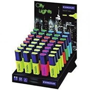 Rotulador fluorescente STAEDTLER Textsurfer 364 - Expositor de 40 unidades colores surtidos