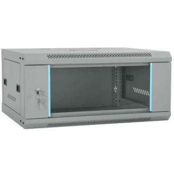 Armadio a rete grigio 60x35x28 cm in acciaio