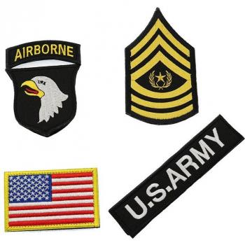 Badge décoratif en tissu - 5 pièces