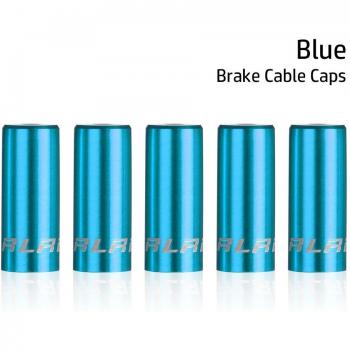 5PCs 4mm/5mm Aluminium Bike Brake Shift Cable Protector Caps