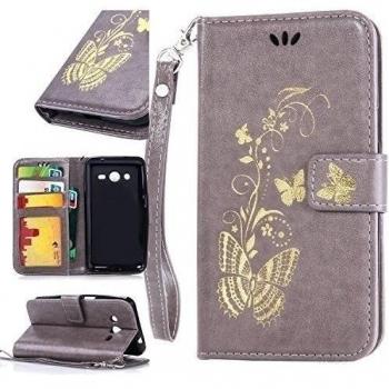 Funda de Piel para Samsung Galaxy Core 2 Duos