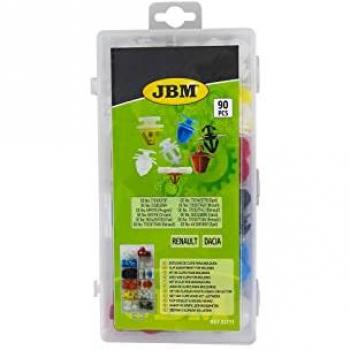 JBM - Renaut Dacia Clip Boîtier 90 pièces à mouler 53711